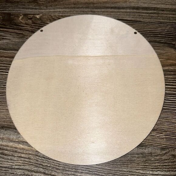 1pc Farmhouse Girl Cow Welcome Round Rustic Sign. 8”x8”. New. 5 - Picture 3 of 4